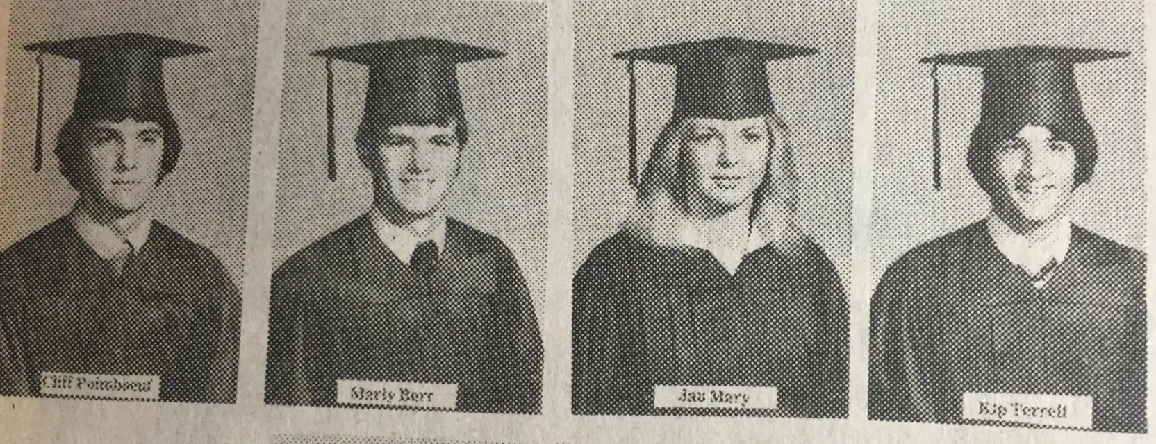 Photograph from the Facebook post “Pleasant Hill1980 grads”