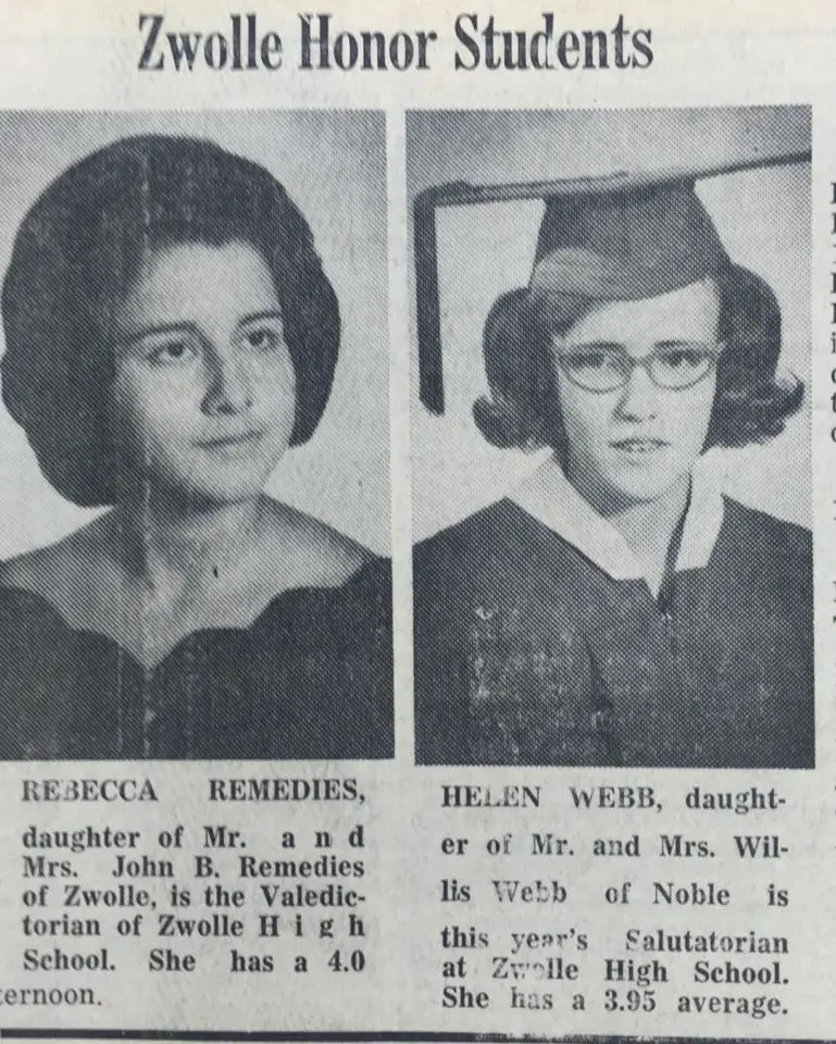 Photograph from the Facebook post “Zwolle honor students.”