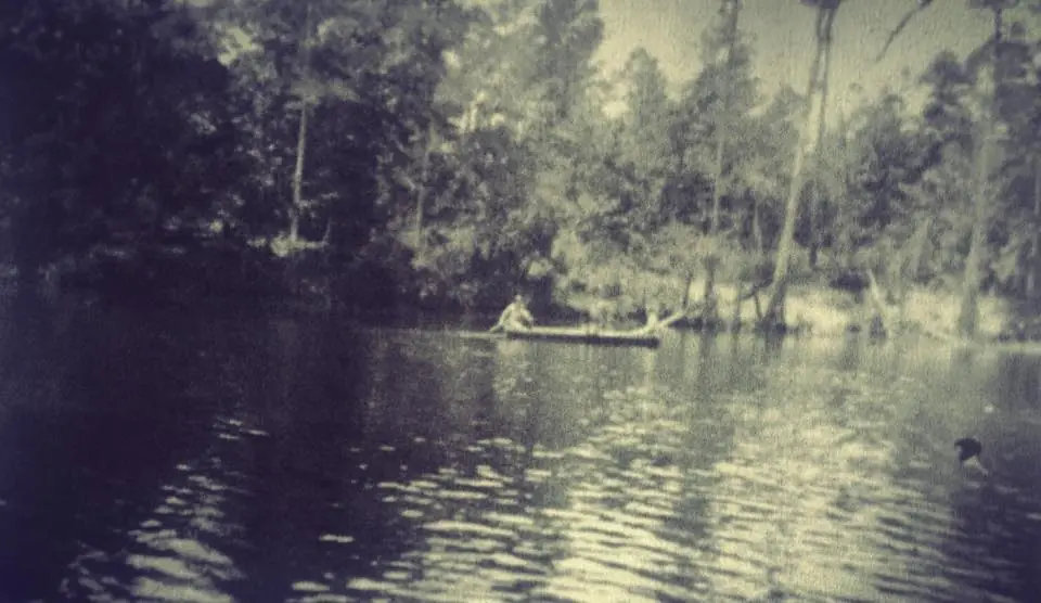 Photograph from the Facebook post “Blue Lake, near Ebarb.”