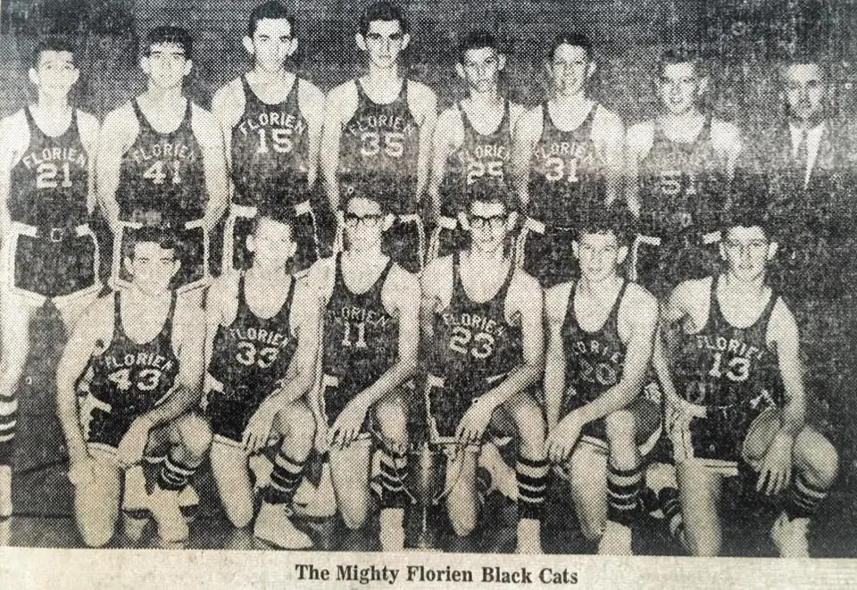Photograph from the Facebook post “Florien Black Cats in 1967”