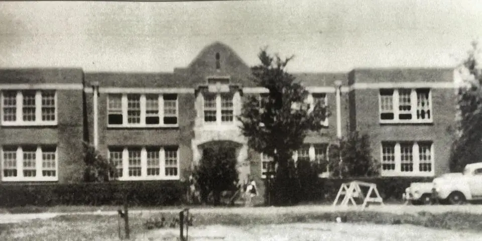 Photograph from the Facebook post “Old Zwolle High School.”
