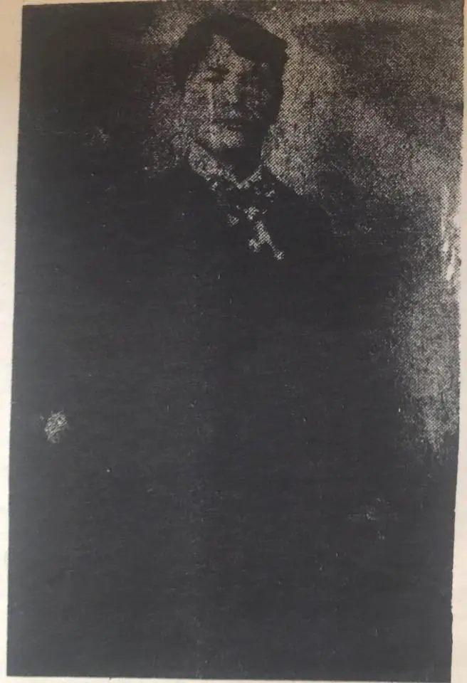 Photograph from the Facebook post “Johnnie McComic, first Zwolle Marshal, killed in street duel...”