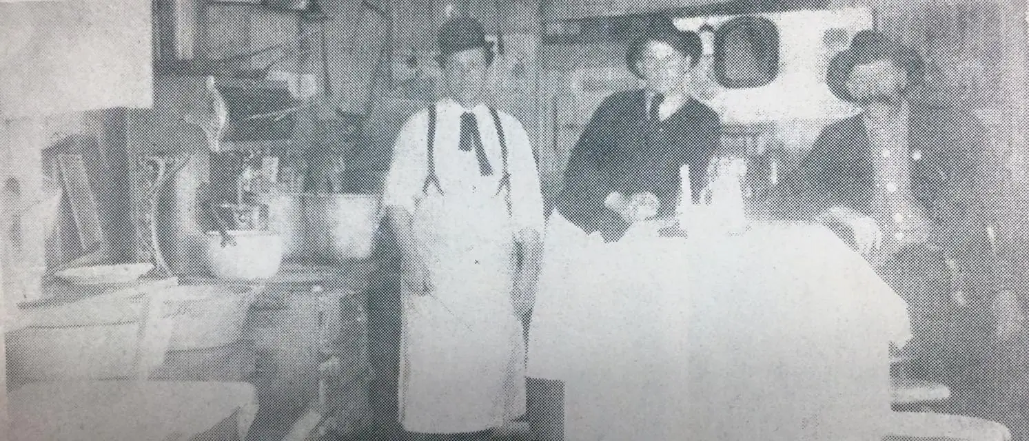 Photograph from the Facebook post “First restaurant in Zwolle.”