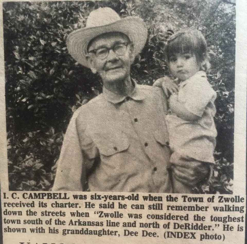 Photograph from the Facebook post “From 1973 Sabine Index”