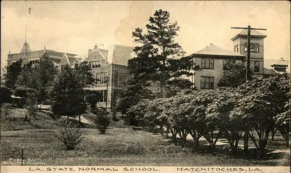 Photograph from the Facebook post “Louisiana State Normal School (later Northwestern) in Natchitoches.”