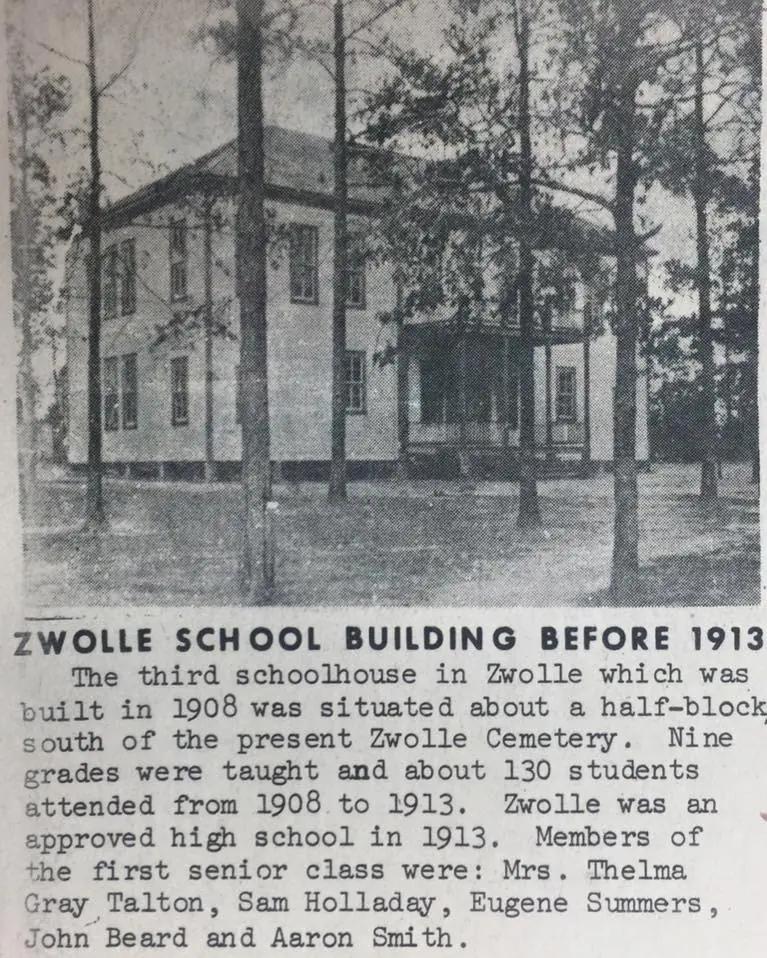 Photograph from the Facebook post “Zwolle School before 1913.”