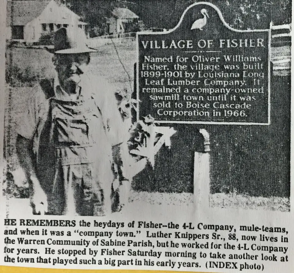 Photograph from the Facebook post “Luther Knippers Sr.”