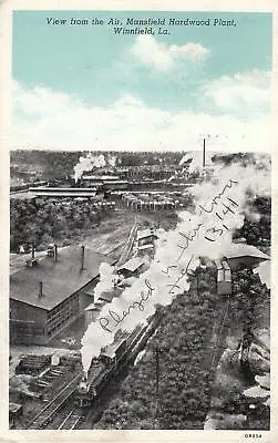 Photograph from the Facebook post “Mansfield Hardwood plant in Winnfield, Louisiana.”