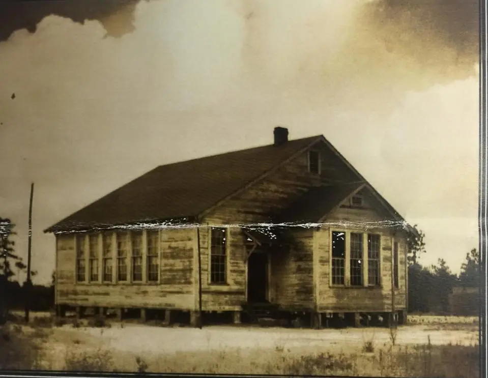 Photograph from the Facebook post “Whiskachitta School at Fort Polk, 1937”