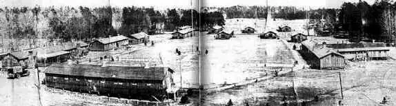 Photograph from the Facebook post “Civilian Conservation Corp (CCC) Camp located in Sabine County between Milam and…”