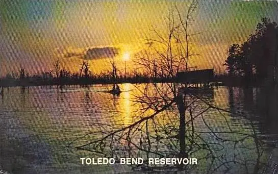 Photograph from the Facebook post “Toledo Bend postcard.”