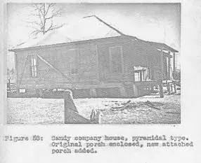 Photograph from the Facebook post “Gandy, which was just south of Florien in Sabine Parish Information from LUMBERING IN…”