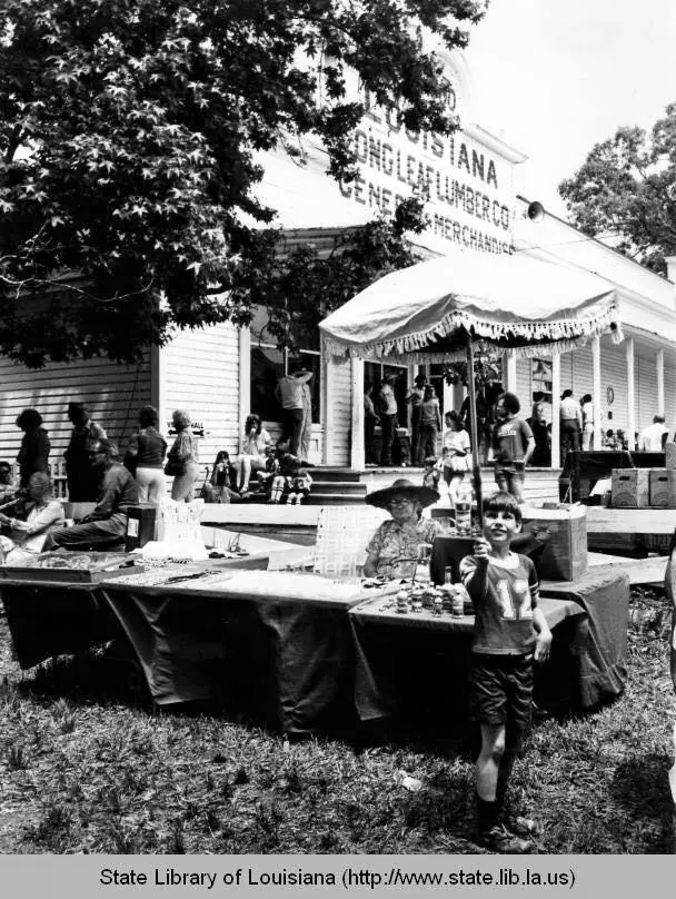 Photograph from the Facebook post “From Louisiana State Library.”