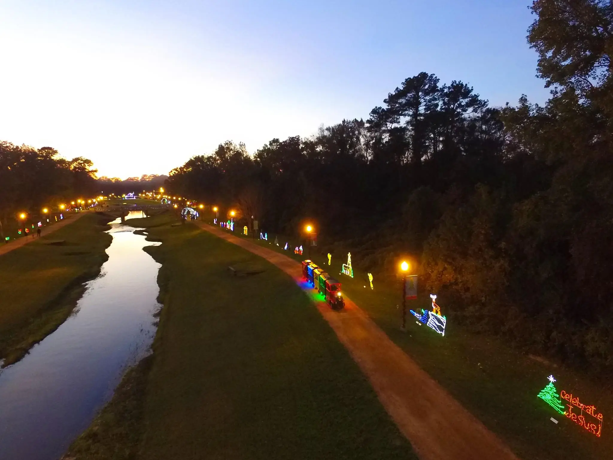 Photograph from the Facebook post “Jasper's Sandy Creek Park...”