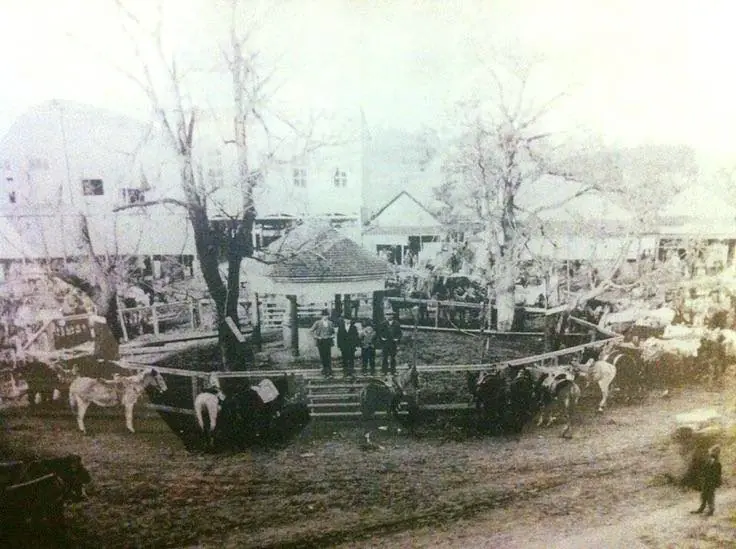 Photograph from the Facebook post “Nacogdoches, Texas downtown in 1893!”