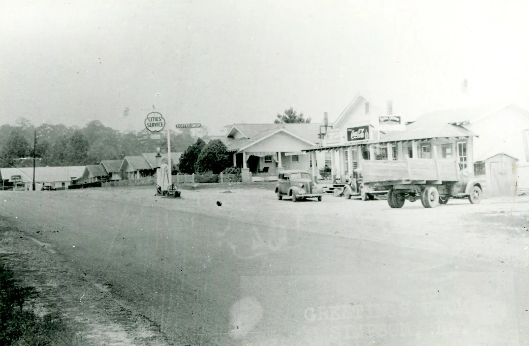 Photograph from the Facebook post “Simpson, Louisiana, First Street.”