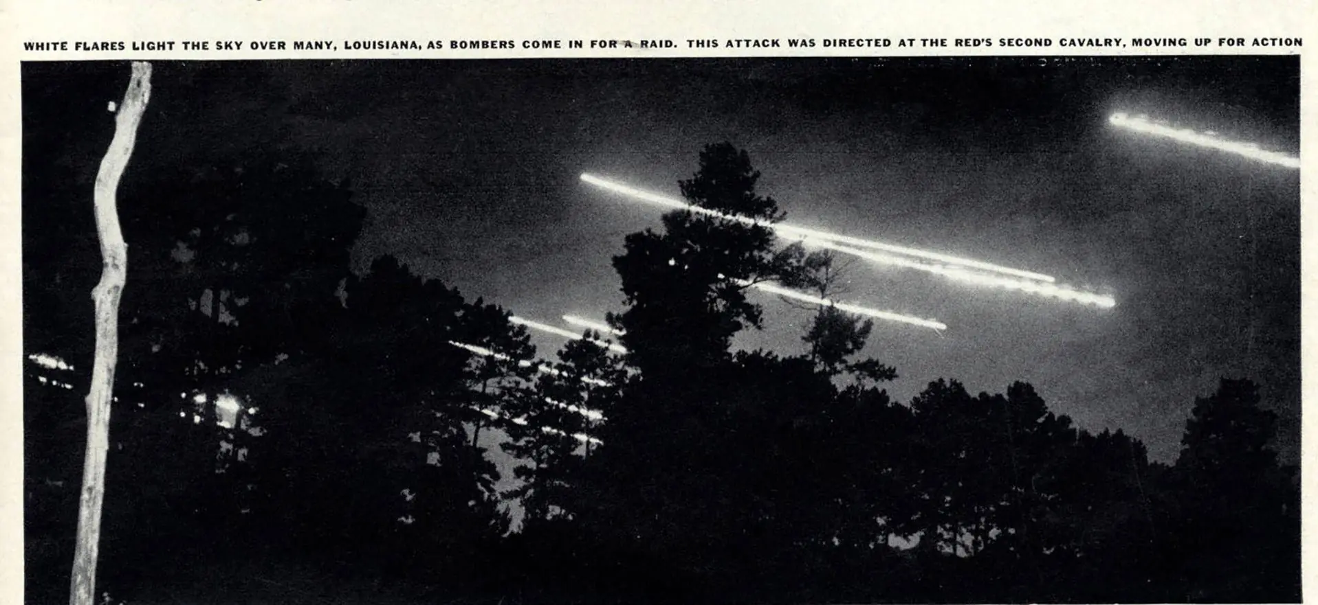 Photograph from the Facebook post “World War II Maneuevers...”