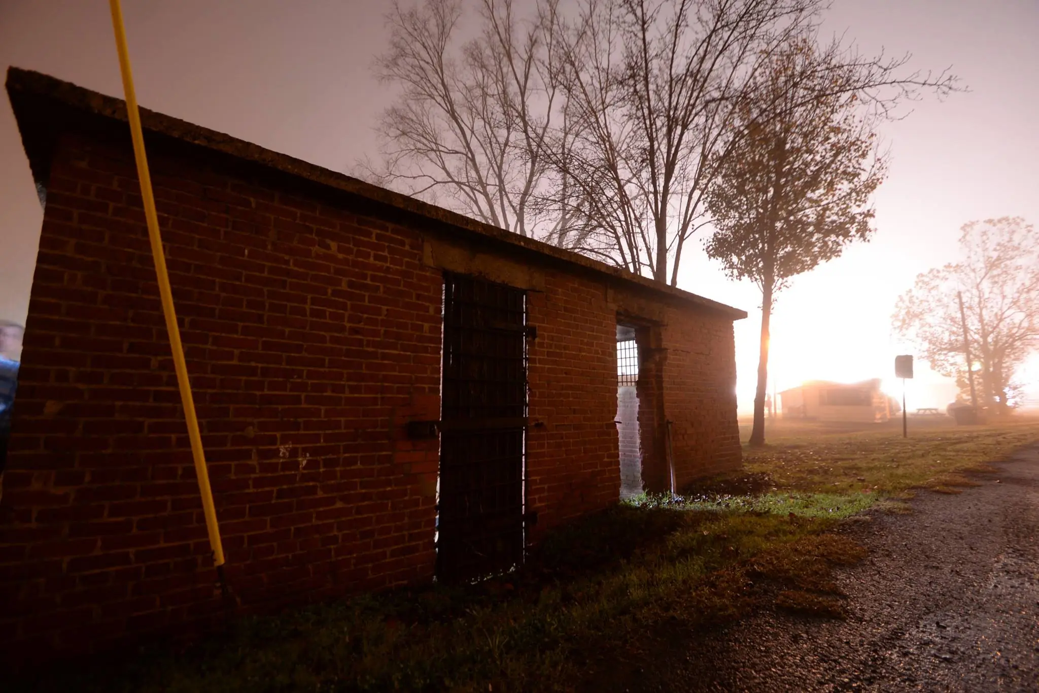 Photograph from the Facebook post “The old jail in Zwolle, Louisiana.”