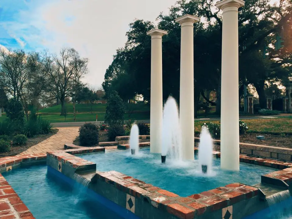 Photograph from the Facebook post “A neat new feature in Natchitoches...”