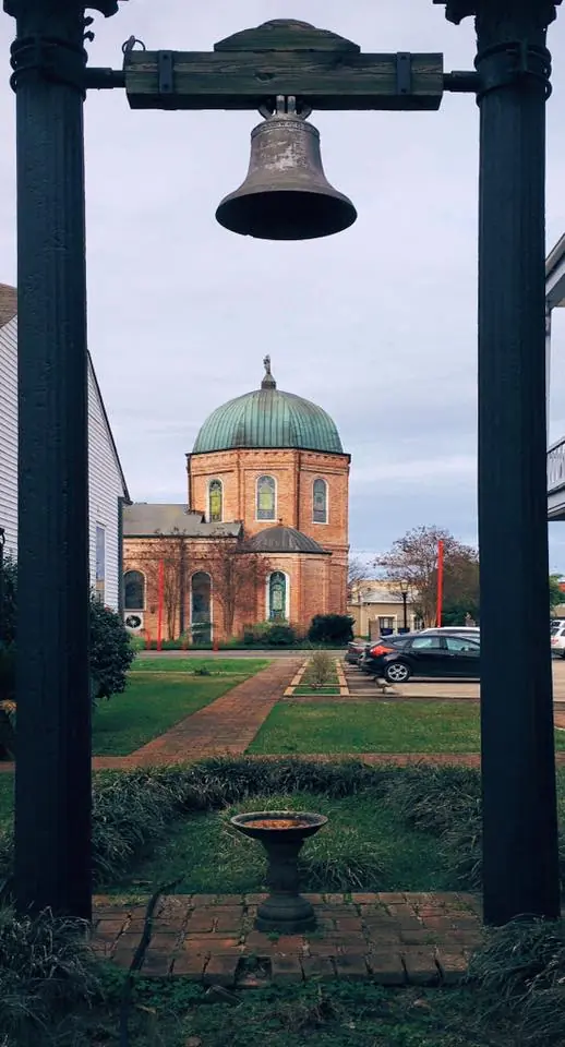 Photograph from the Facebook post “Immaculate Conception Catholic Church in the City of Natchitohes, Louisiana.”