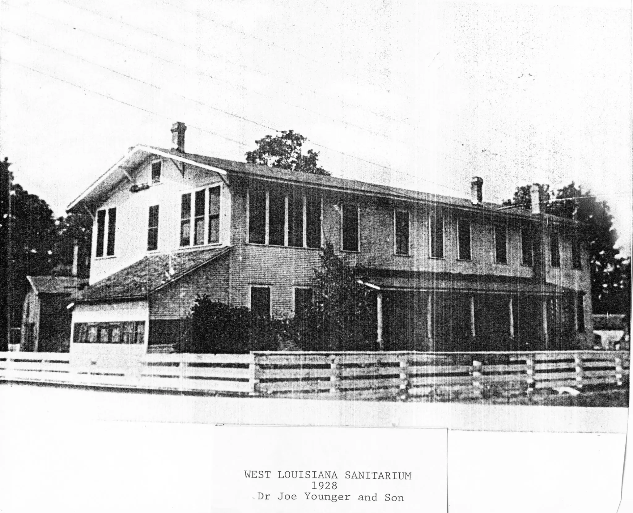 Photograph from the Facebook post “West Louisiana Sanitarium.”