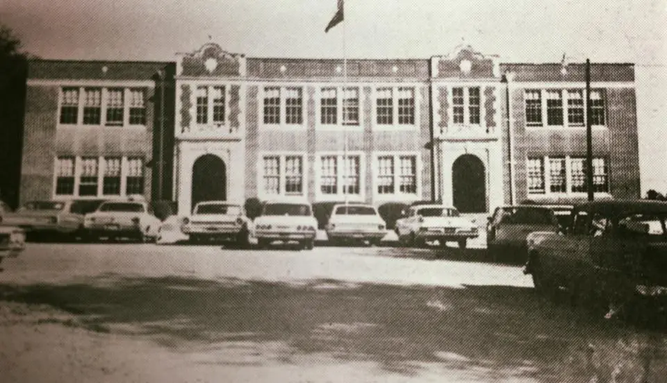 Photograph from the Facebook post “Grand Cane High School,1968.”