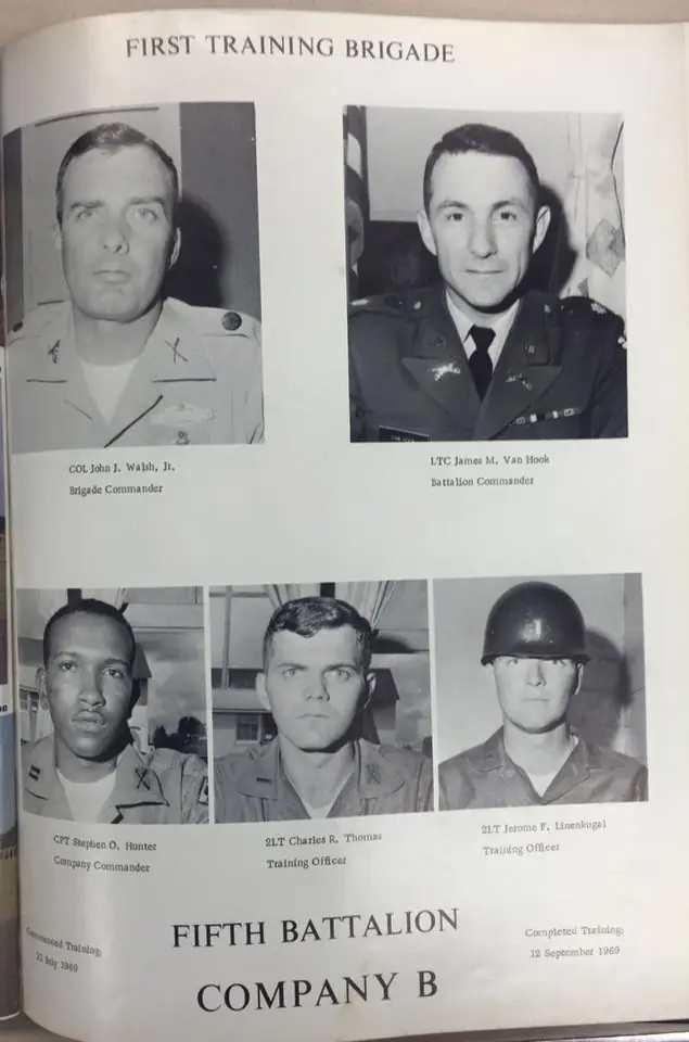 Photograph from the Facebook post “Fort Polk, Louisiana and I'm afraid I do not know the year.”