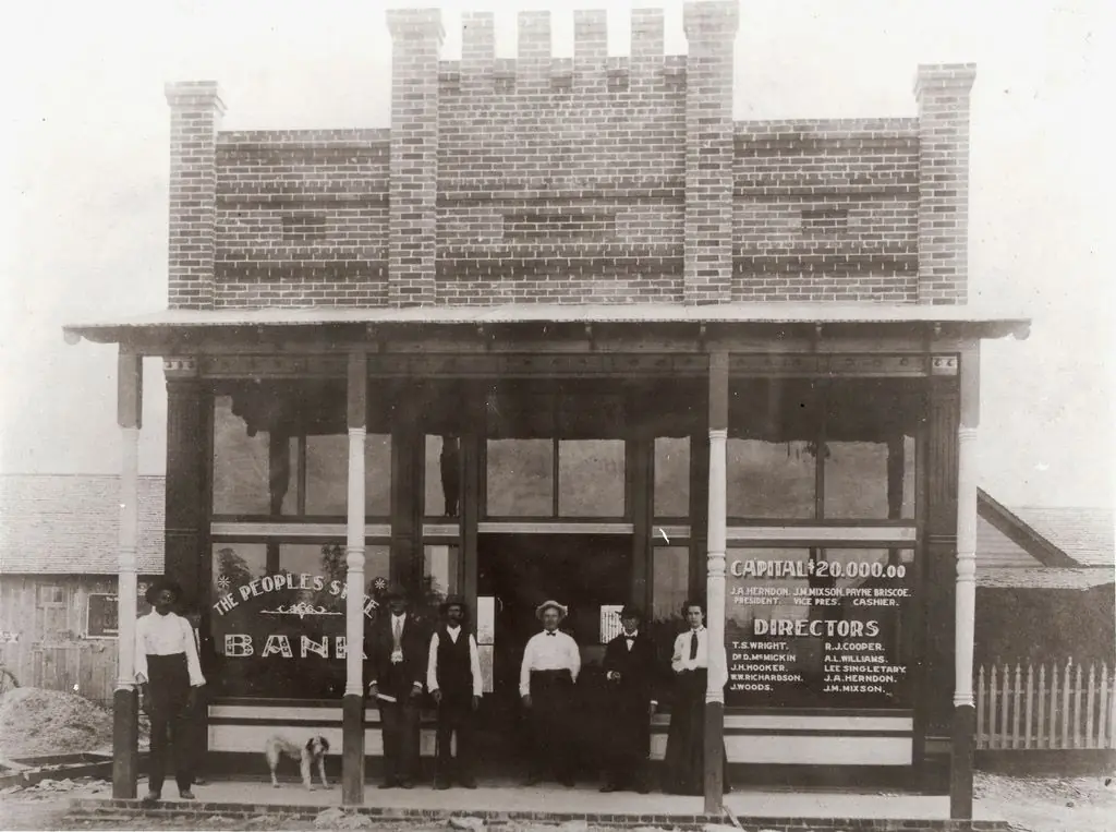 Photograph from the Facebook post “A long long time ago in Kirbyville, Texas.”