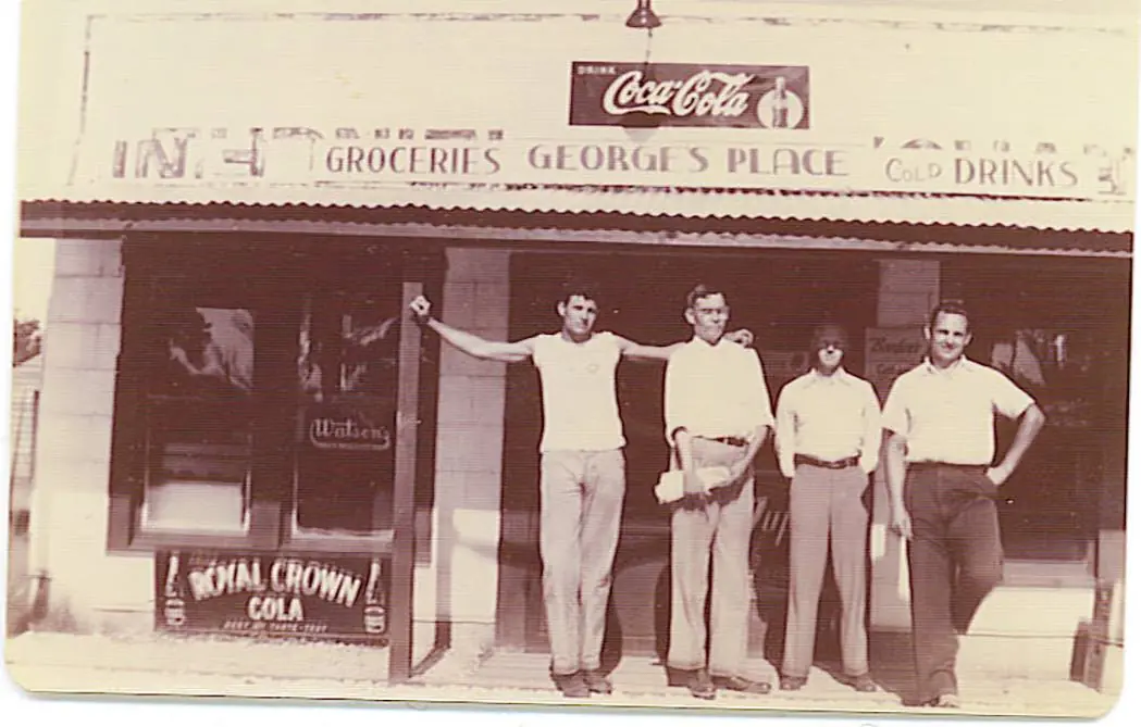 Photograph from the Facebook post “George's Place, DeRidder, Louisiana.”
