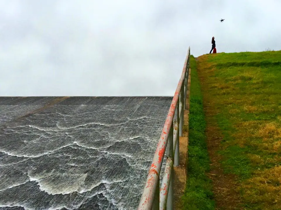 Photograph from the Facebook post “Shooting at Vernon Lake Spillway, near Leesville, Louisiana.”