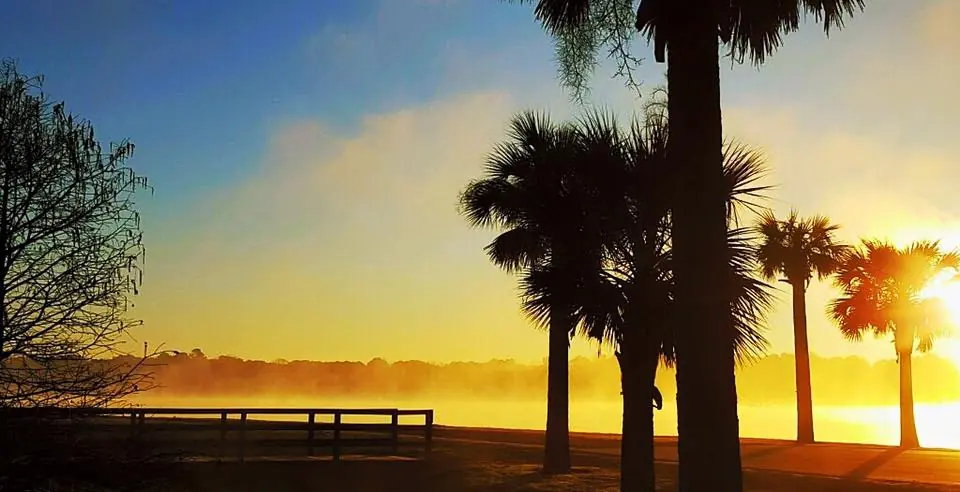 Photograph from the Facebook post “Tranquility Bay on Toledo Bend, Louisiana side.”