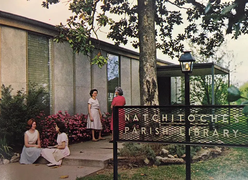 Photograph from the Facebook post “Natchitoches Parish Library.”