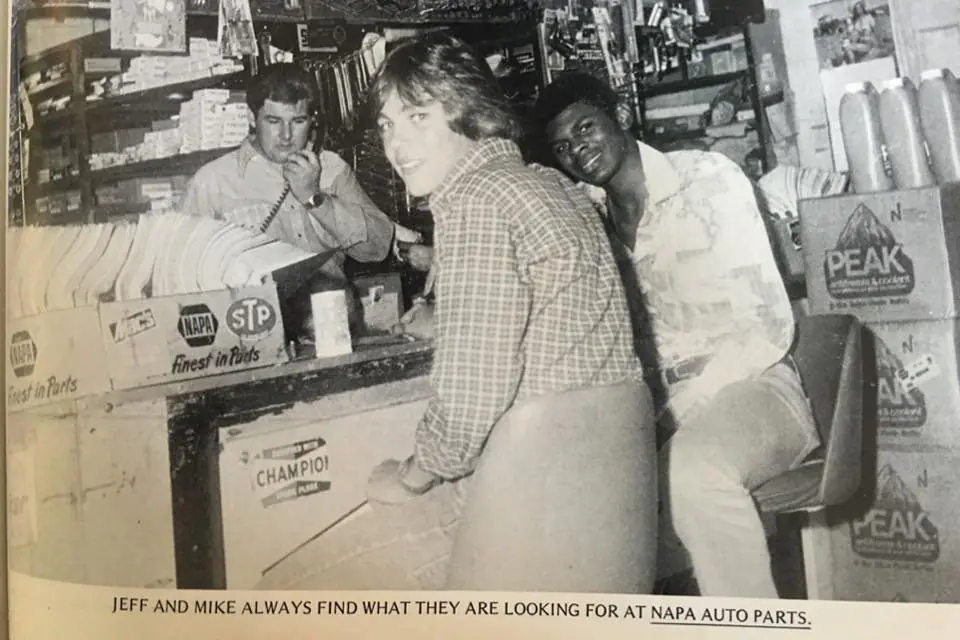 Photograph from the Facebook post “Napa Auto Parts, I think in DeRidder.”