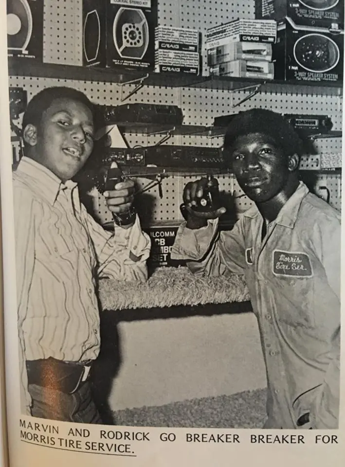 Photograph from the Facebook post “Breaker, breaker...”