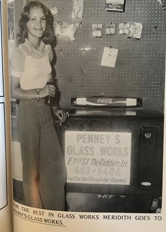 Photograph from the Facebook post “Penney's Glass Works in 1978.”