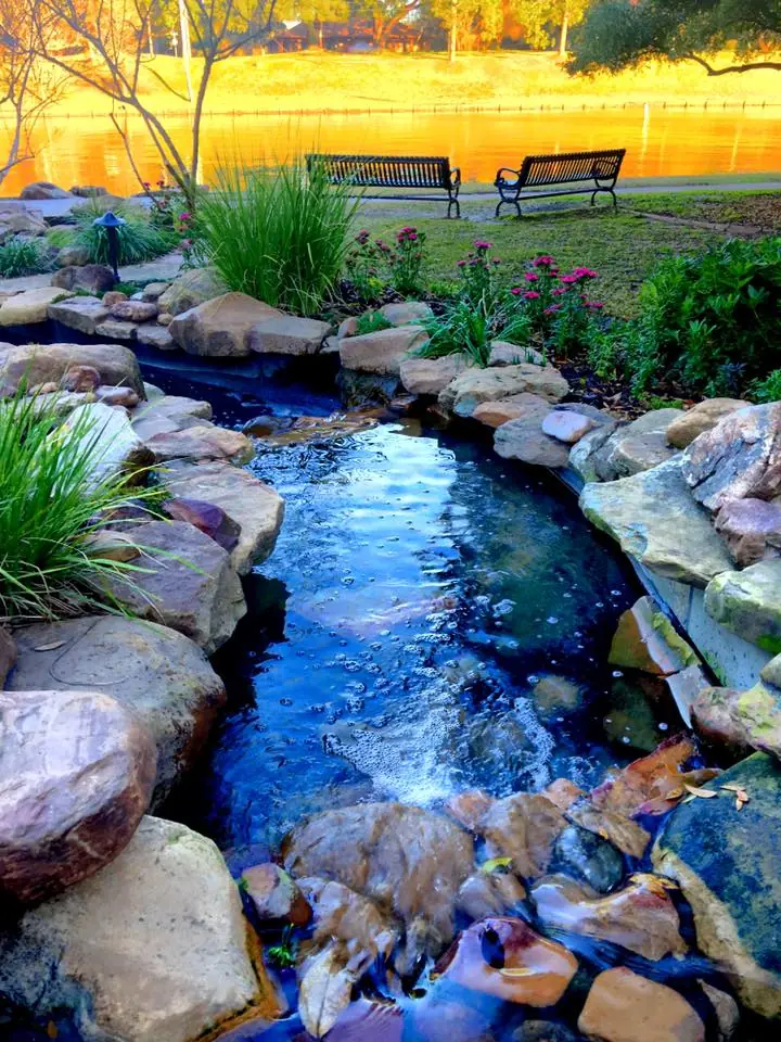 Photograph from the Facebook post “"Magic Hour" in Natchitoches, Louisiana, along the Cane River in the downtown area.”