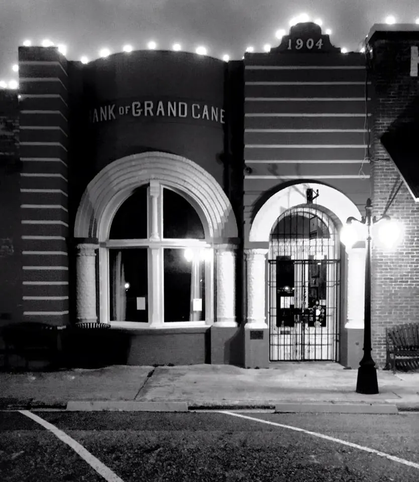 Photograph from the Facebook post “Old Bank of Grand Cane.”