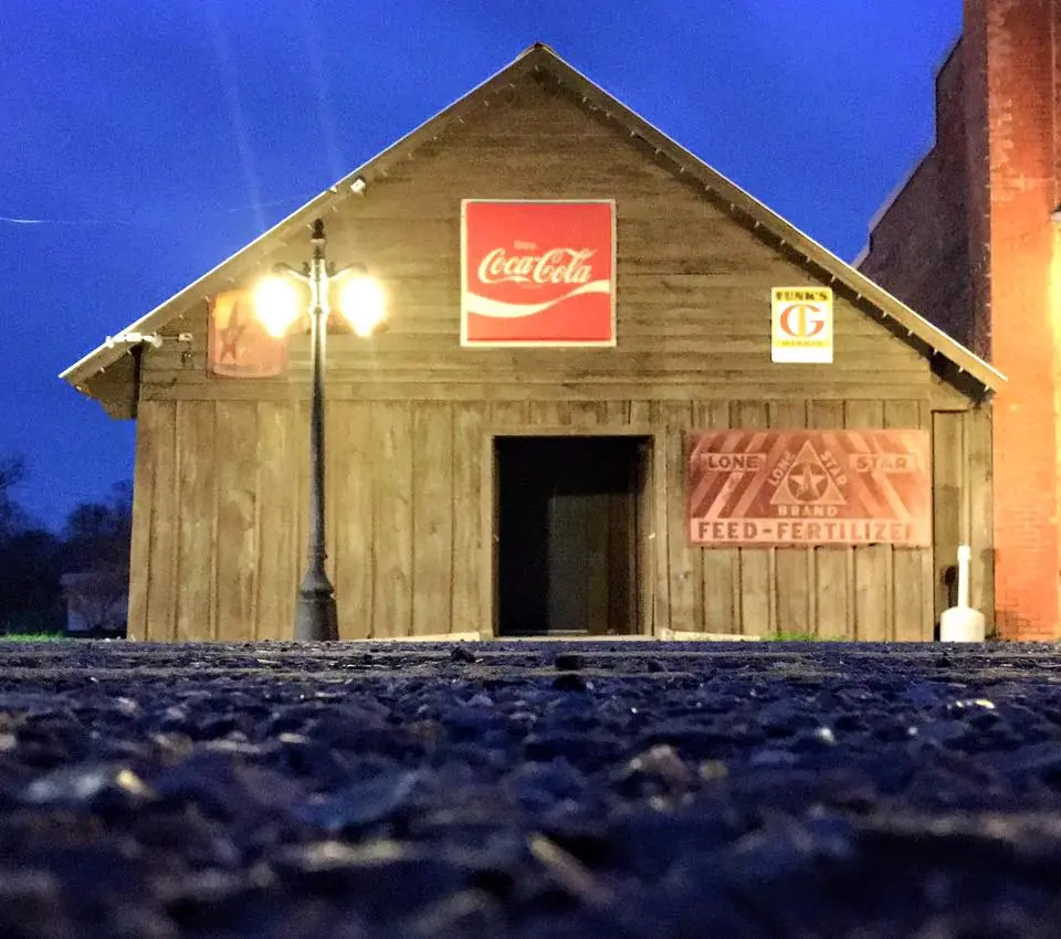 Photograph from the Facebook post “Old feed store in picturesque Grand Cane, Louisiana.”