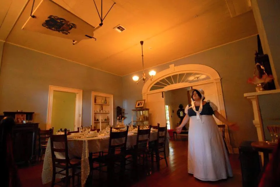 Photograph from the Facebook post “Photo I captured during guided tour of Oakland Plantation (I hope I have the name…”
