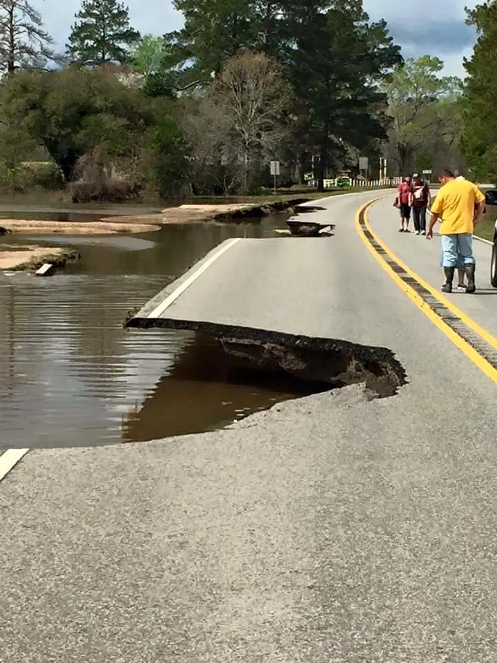 Photograph from the Facebook post “Over the past several days, regarding the flooding in our region, All Things Sabine has…”