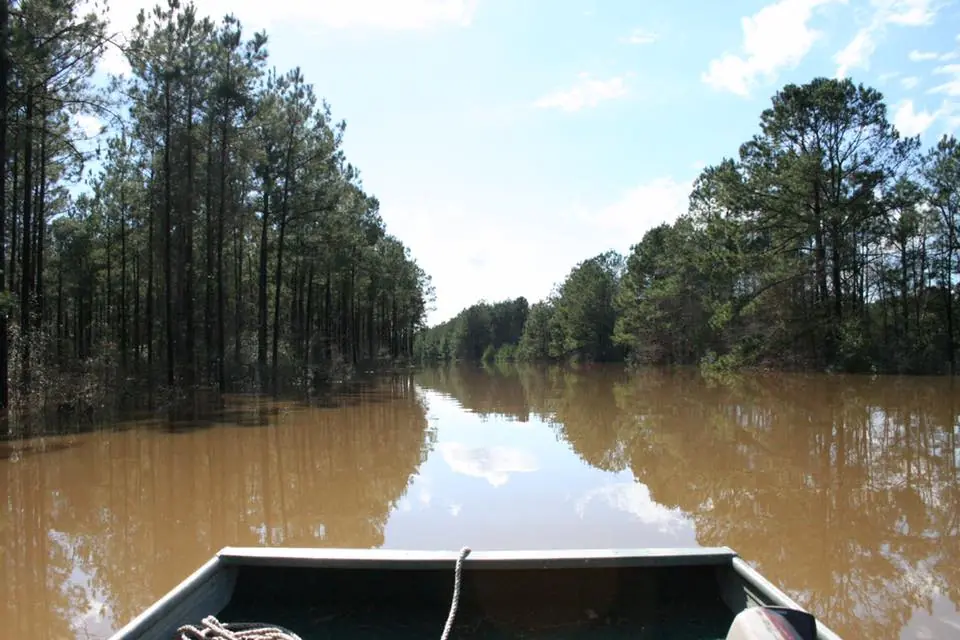 Photograph from the Facebook post “Was pointed to a blog post with first hand accounts of the recent flooding in the Burr…”