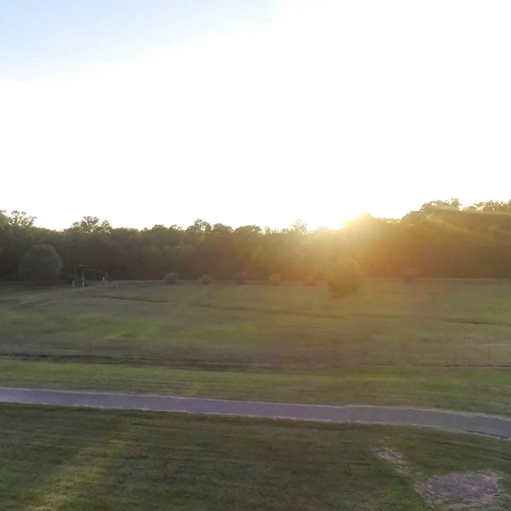 Photograph from the Facebook post “Our first try at a 360 degree panorama shot from the sky.”