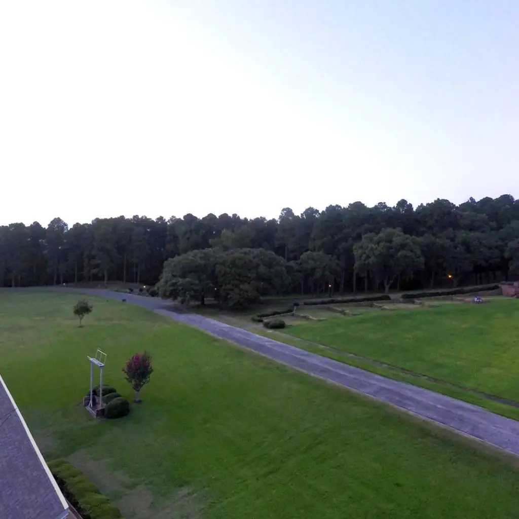 Photograph from the Facebook post “Hodges Gardens 360 Degree Pano this evening.”