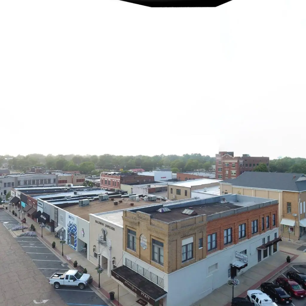 Photograph from the Facebook post “Pano in Ruston, Louisiana.”