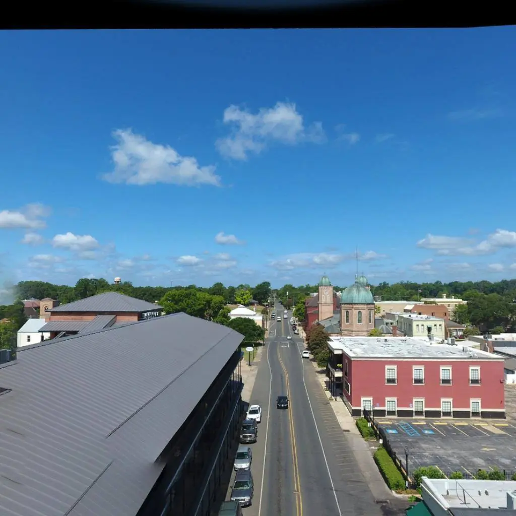 Photograph from the Facebook post “Pano of Natchitoches from the Riverfront”