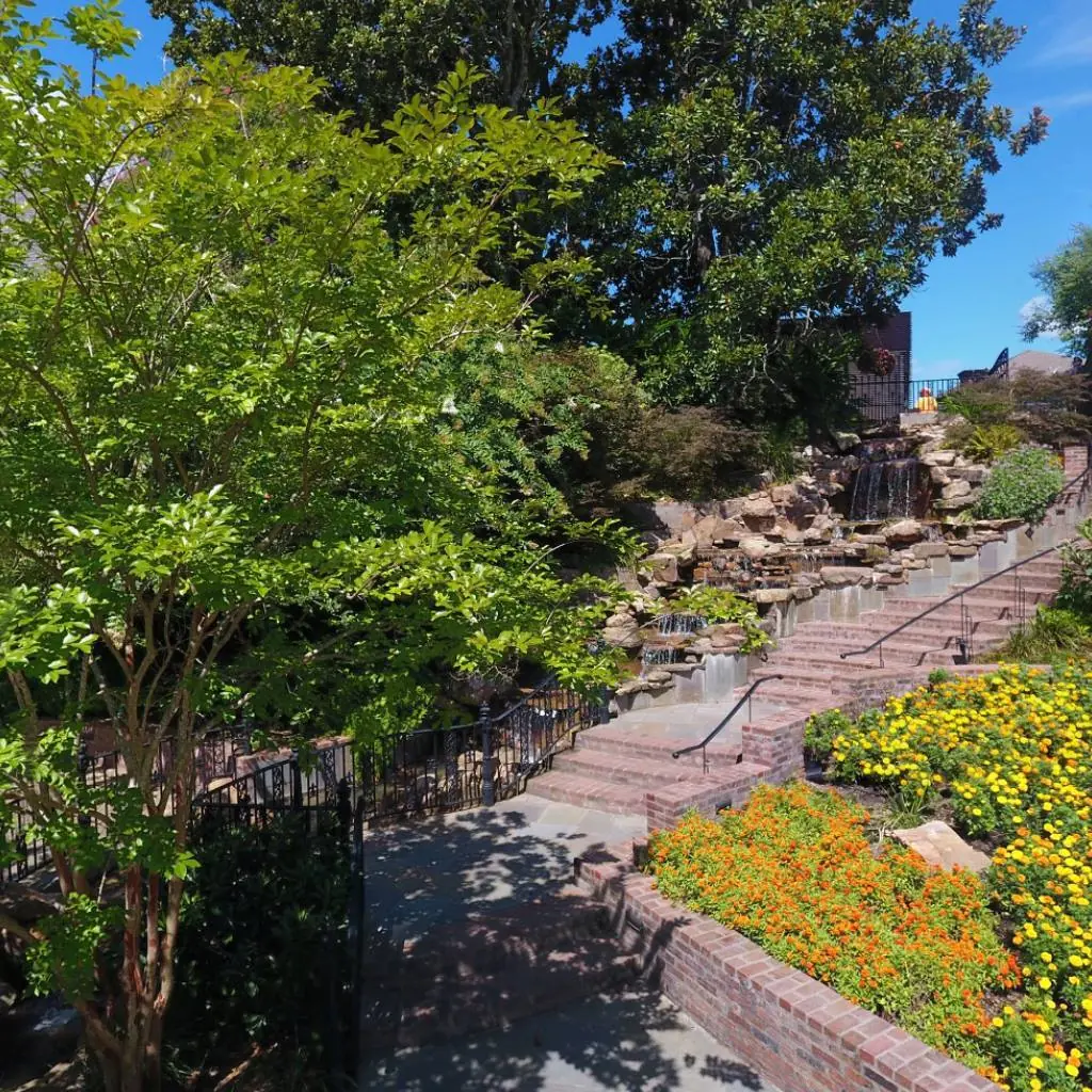 Photograph from the Facebook post “Pano of Beau Jardin, Natchitoches, Louisiana”
