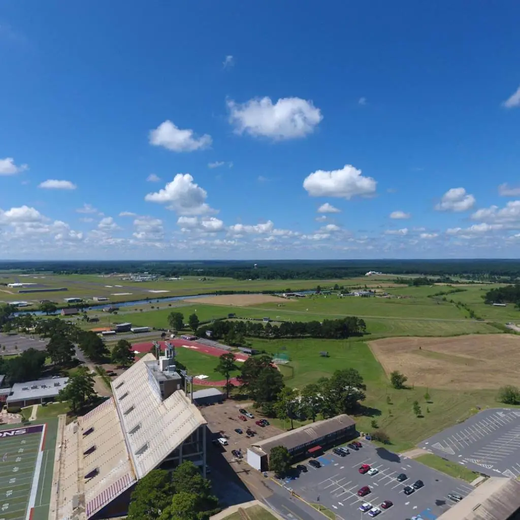 Photograph from the Facebook post “Northwestern State in Natchitoches, Louisiana.”
