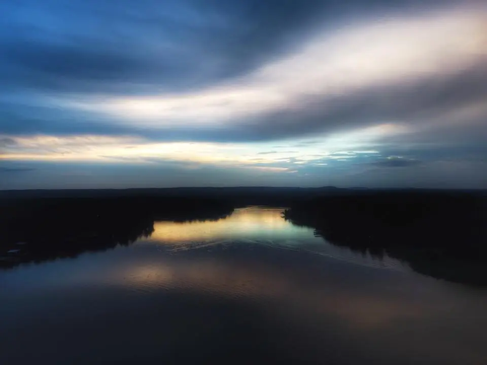 Photograph from the Facebook post “Photo taken on Toledo Bend Lake earlier today...”