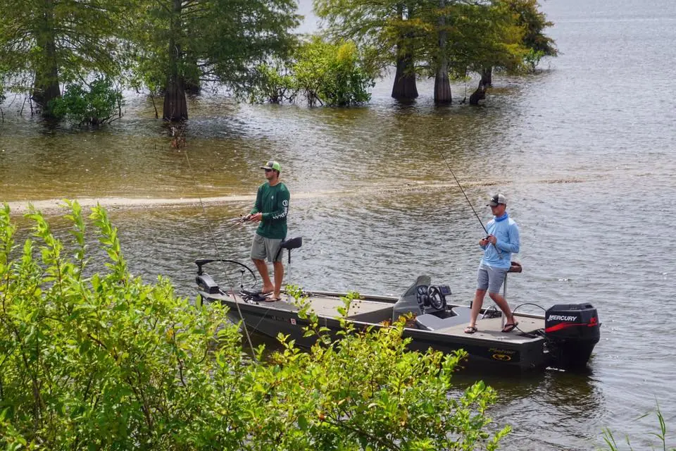 Photograph from the Facebook post “Fishing Toledo Bend, Texas side..”