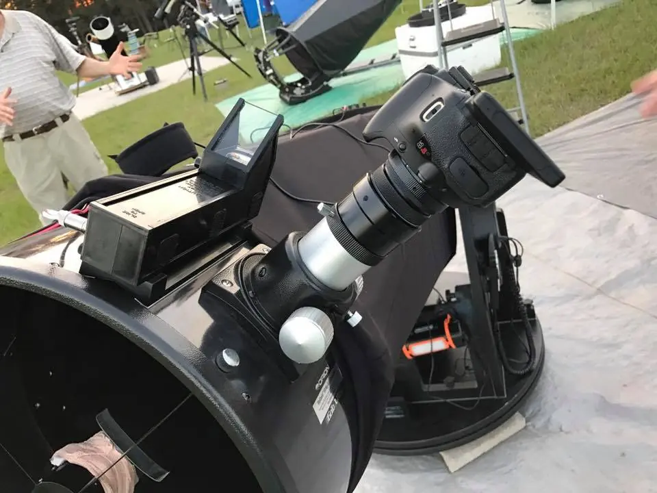 Photograph from the Facebook post “Star Party at Hodges Gardens.”